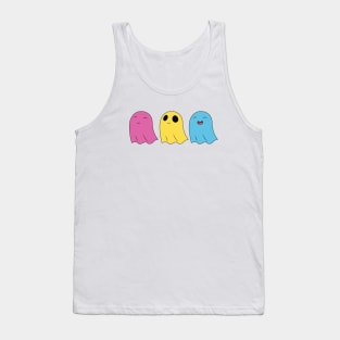 Pansexual Pride Ghosts Tank Top